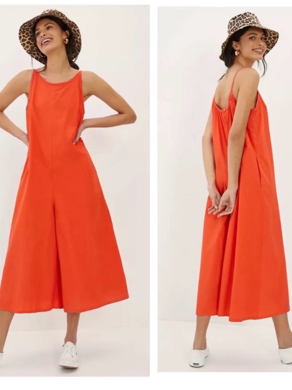 Maeve by Anthropologie Chrysanthemum Wide-Leg Jumpsuit